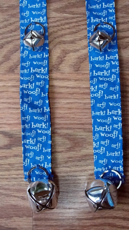 Blue Bark Arf Woof Ring The Bell Dog Training Aid