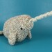 Narwhal - PDF amigurumi crochet pattern