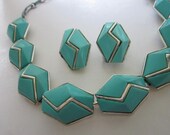 RESERVED Vintage Coro Necklace and Earrings