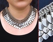Scalemail Goddess Necklace w/ Half-Persian 4in1