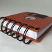 Computer Floppy Disk Notebook Jumbo Dark Orange Recycled Geek Gear Blank Mini 125 sheets