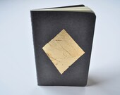 gold diamond notebook - small