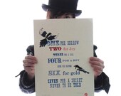 Original Screenprint. Two for Joy (new version)