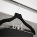 Wedding Hanger, Personalized Hanger, Custom Hanger, Bride Hanger, Name Hanger, Bridal Gift, Bridesmaid Gift, Black Wood