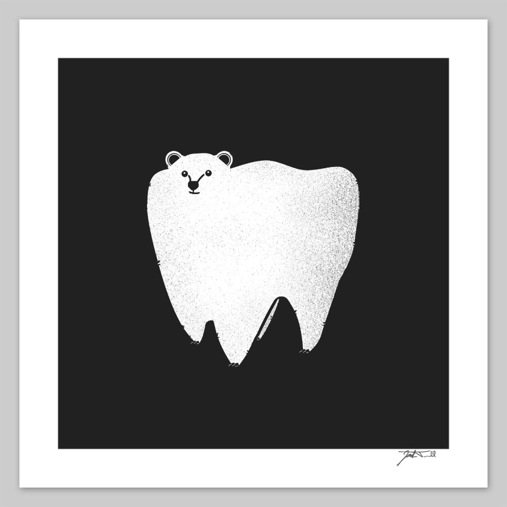 Molar Bear - Art Print
