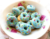 6pcs Donut Colored Sprinkler Collection - Blue