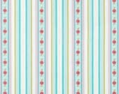 Sweet Divinity Blue Sweet Stripe - Clearance 1 Yard