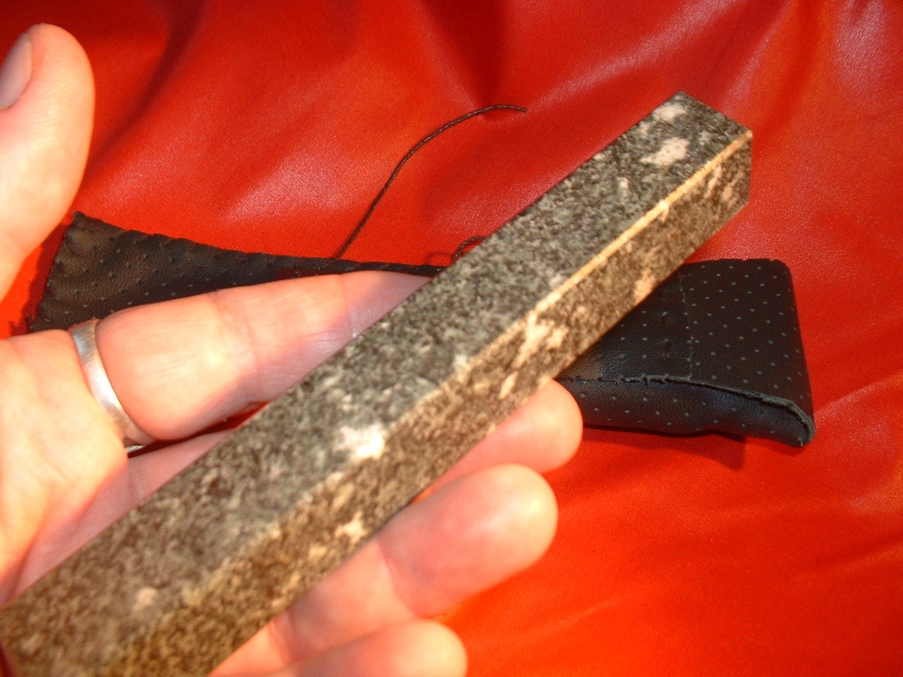 Druid Shamanic Rare Preseli Bluestone Very Robust  Crystal Healing Wand.