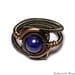 Steampunk Jewelry - Ring - Lapis Lazuli (Custom size available - see description)