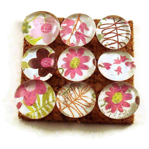 Decorative Push Pins   Cork Board Pins  Thumb Tacks Funky Push Pins in Pretty Girl  (P23)