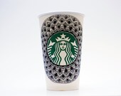 Dahila Doodled Starbucks Cup