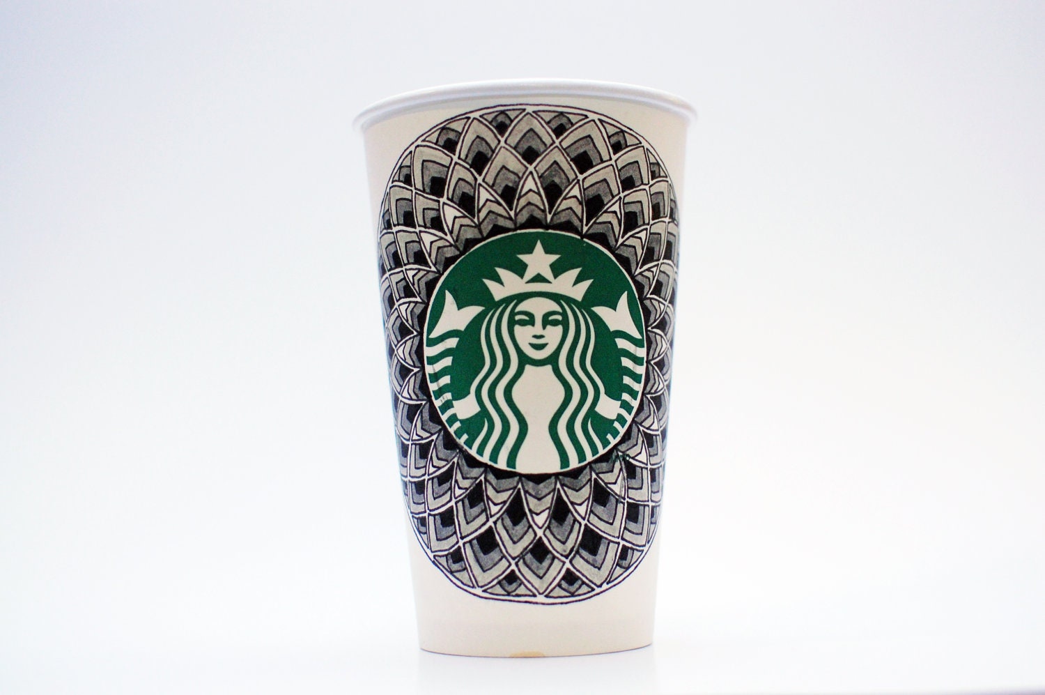Dahila Doodled Starbucks Cup