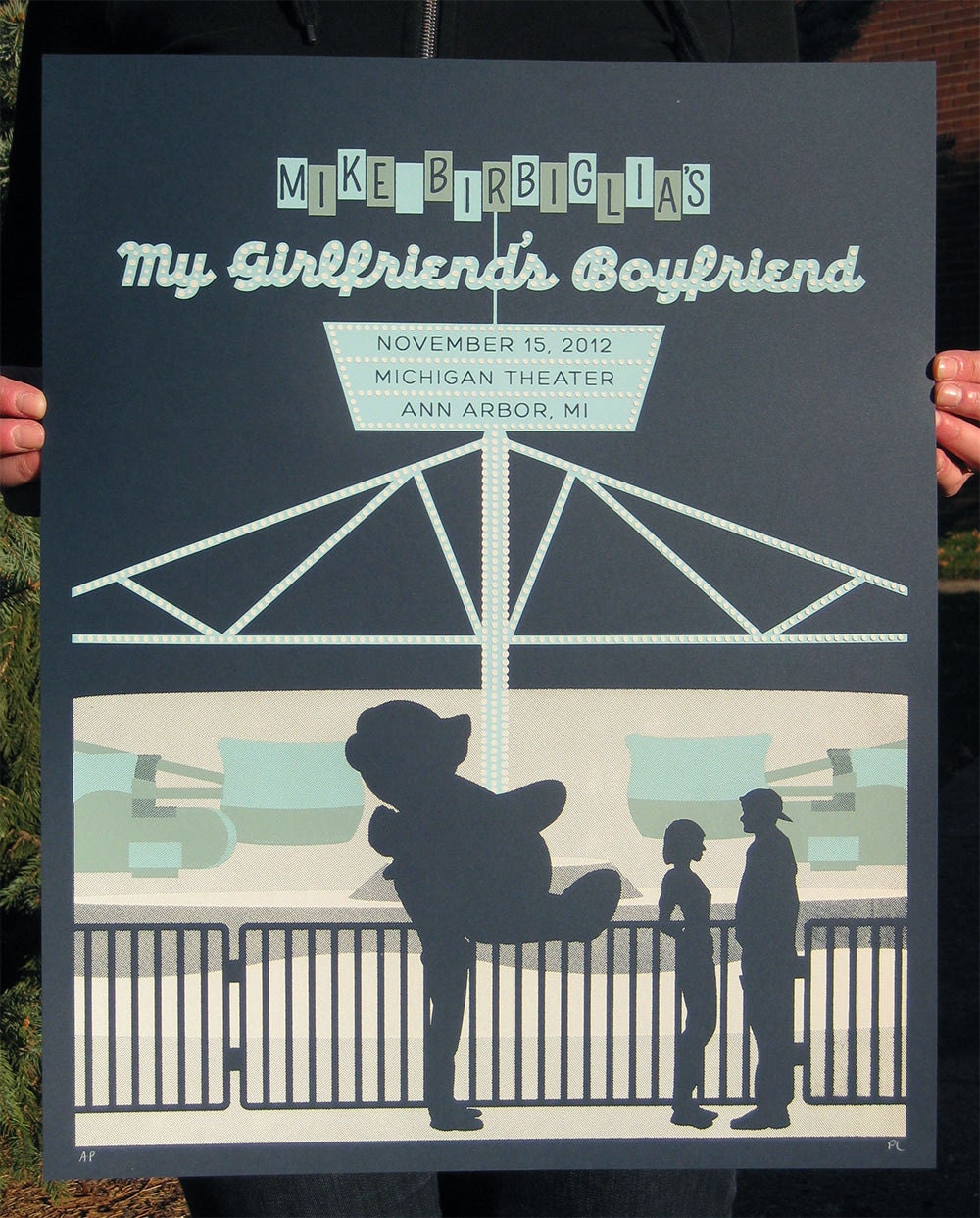 Mike Birbiglia Poster, My Girlfriend's Boyfriend  (Ann Arbor)