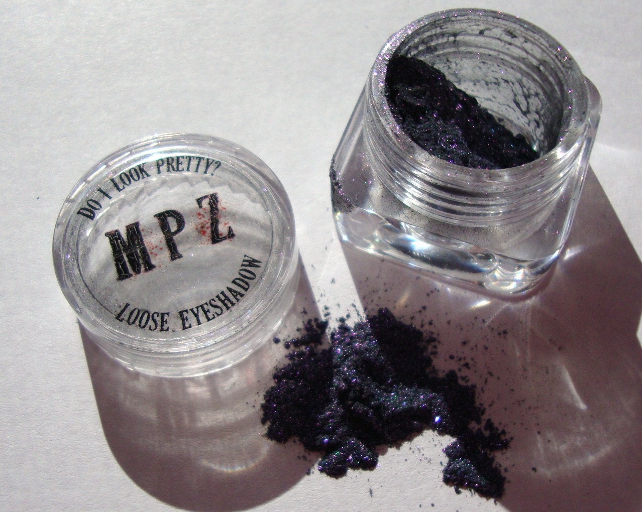 Goth Mary Poppins eyeshadow
