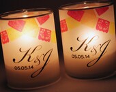 9 Personalized and Customized Votive Wraps Perfect for ANY Event Papel Picado Mexican Celebration