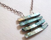 under the sea  -  abalone and fish-eye jasper