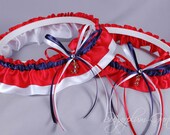 Boston Red Sox Wedding Garter Set