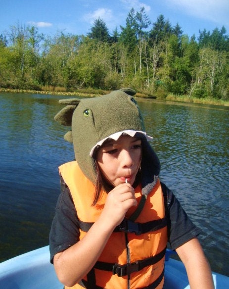Dinosaur Hat, green, fun animal hat