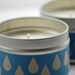 Dust After Rain Soy Candle, 4oz Tin