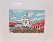 Spring scene Bountiful Temple Original