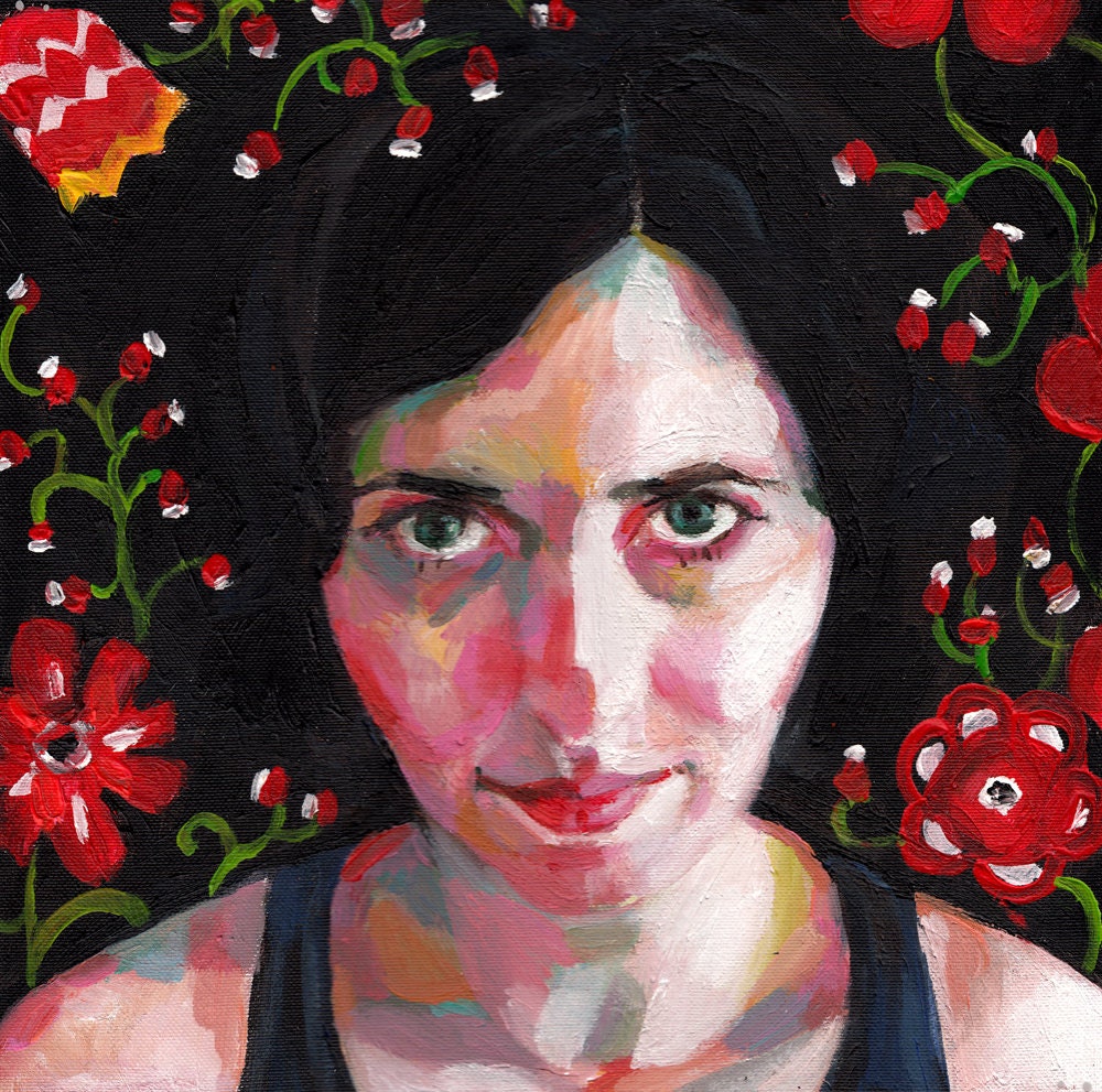 Rimma / Original acrylic painting