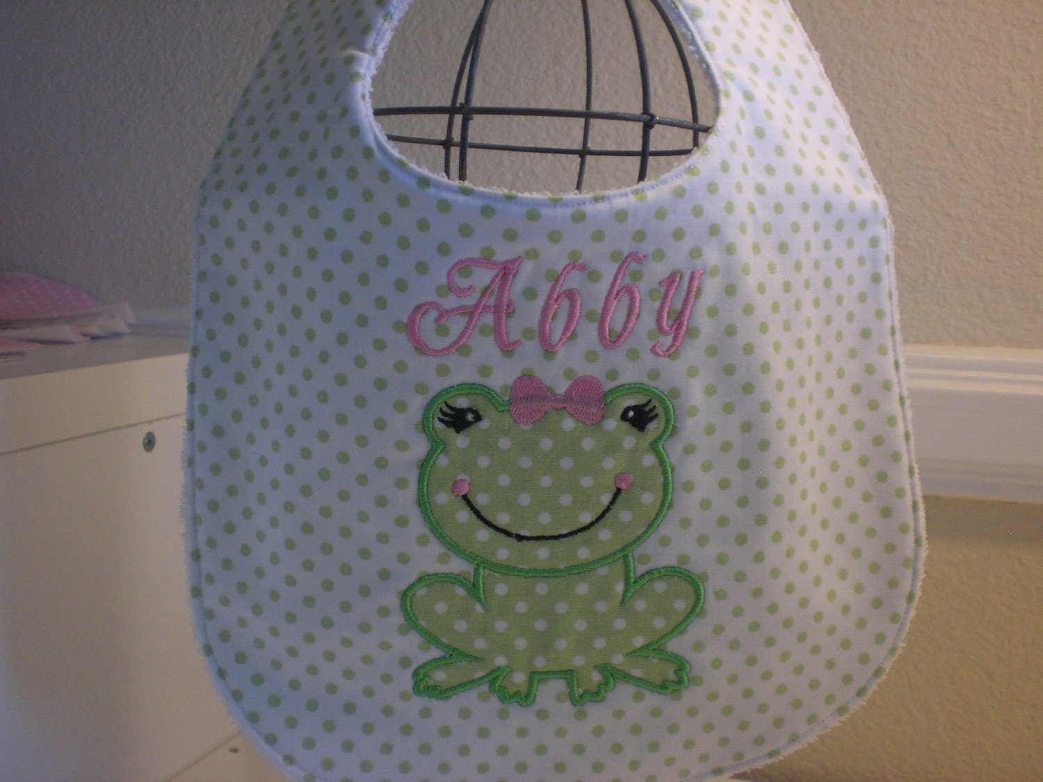 Frog Bib