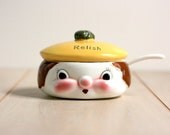 Vintage Napco Anthropomorphic Relish Pot