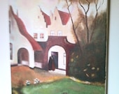 ON SALE The Convent Original Oil Painting