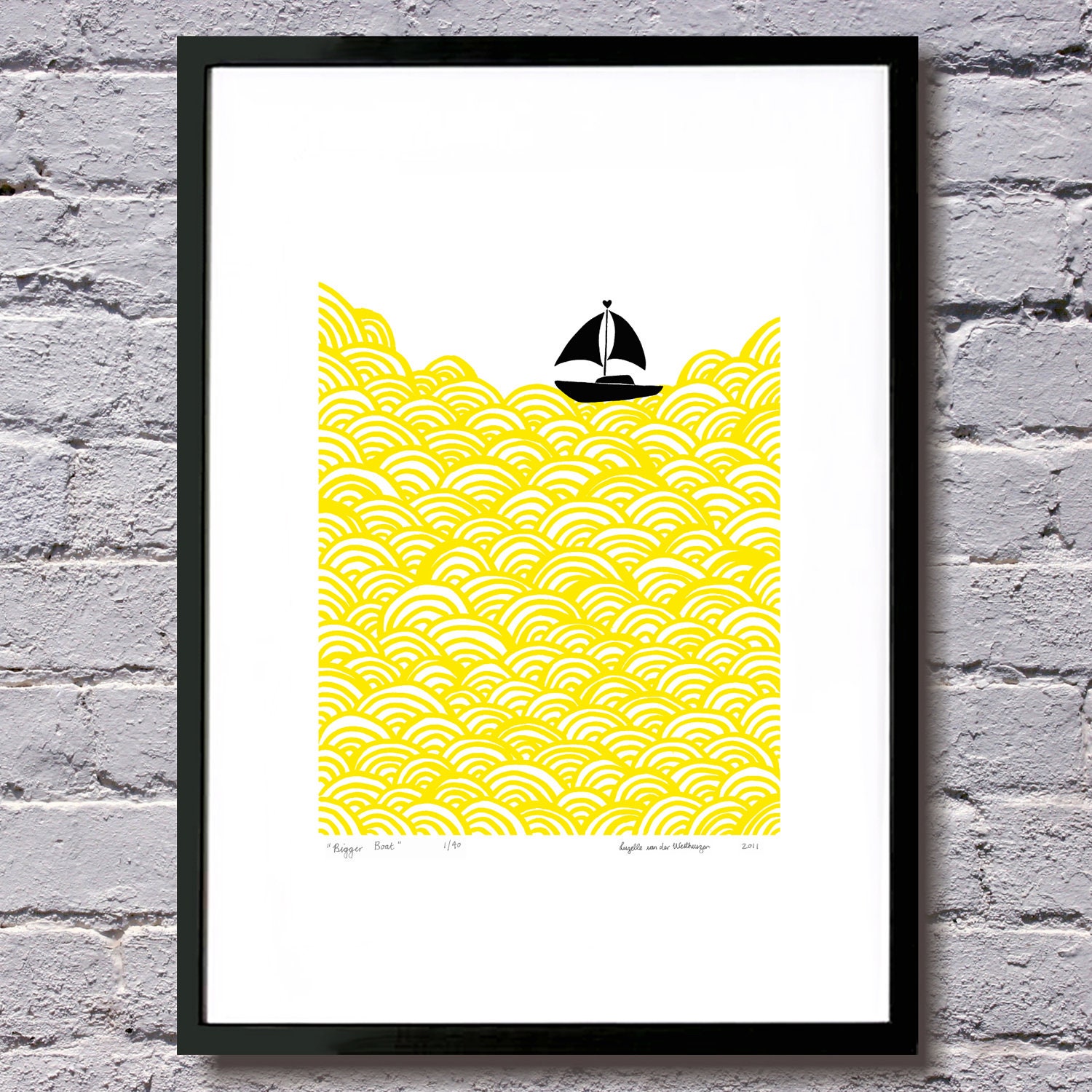 Bigger boat limited edition print