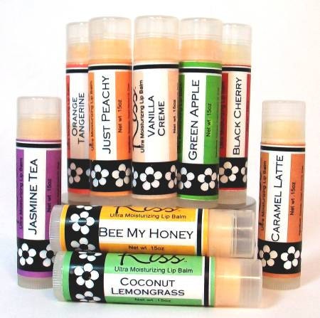 Lip Balm Deal, 10pc, choose your favorite flavor, handmade lip balm, moisturizing and creamy
