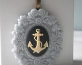 Nautical Anchor Pendant Necklace Jewellery - cute n kitsch