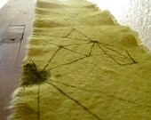 canvas geometric ink textile, home art