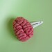Brain Hairclip Top View
