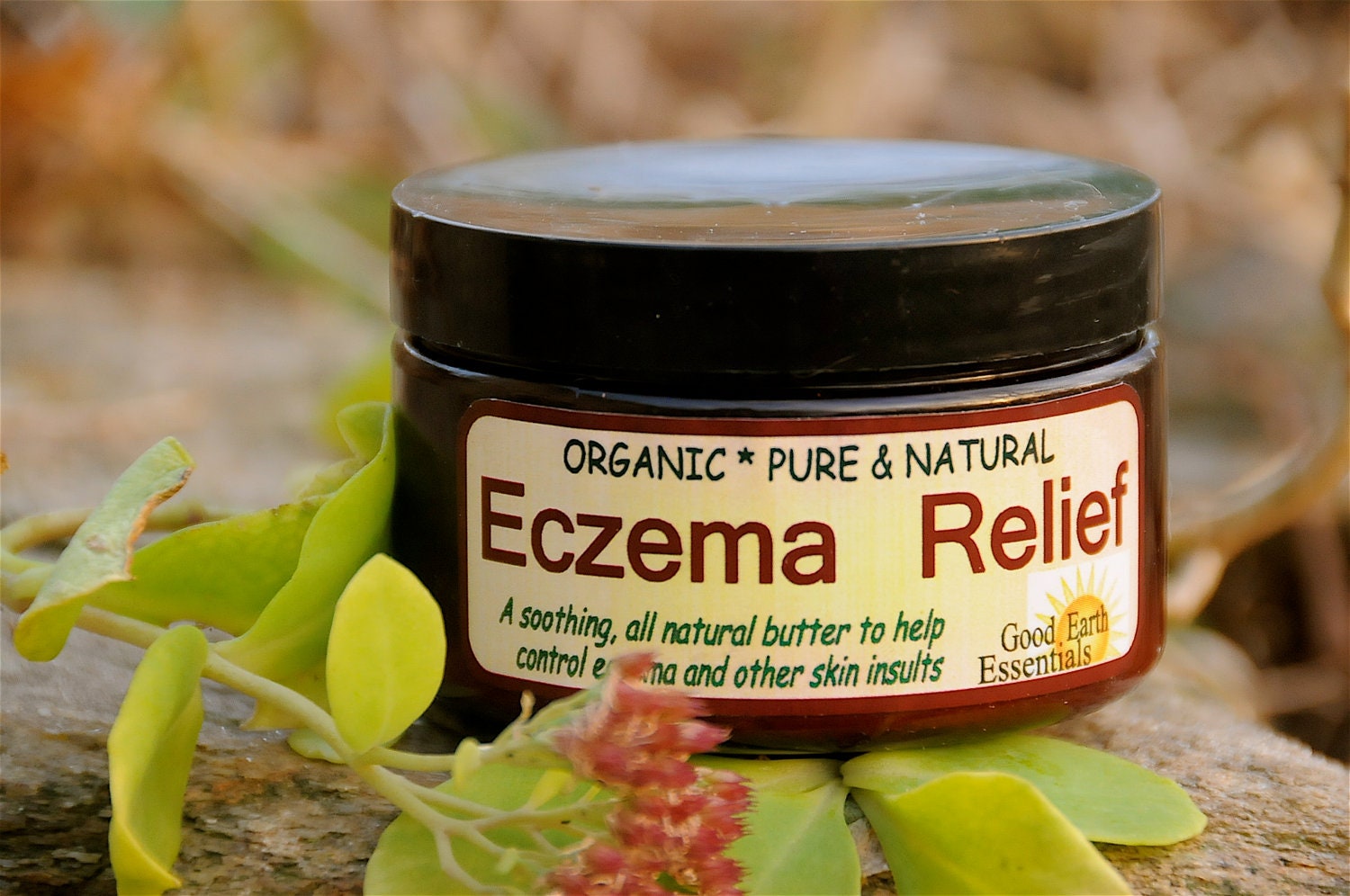 Organic SKIN RELIEF OINTMENT - with Calendula and Seabuckthorn Seed Oil, all natural salve
