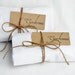 Nautical Sachets - Scented Drawer Sachets - Navy Anchors on White - Organic Botanicals