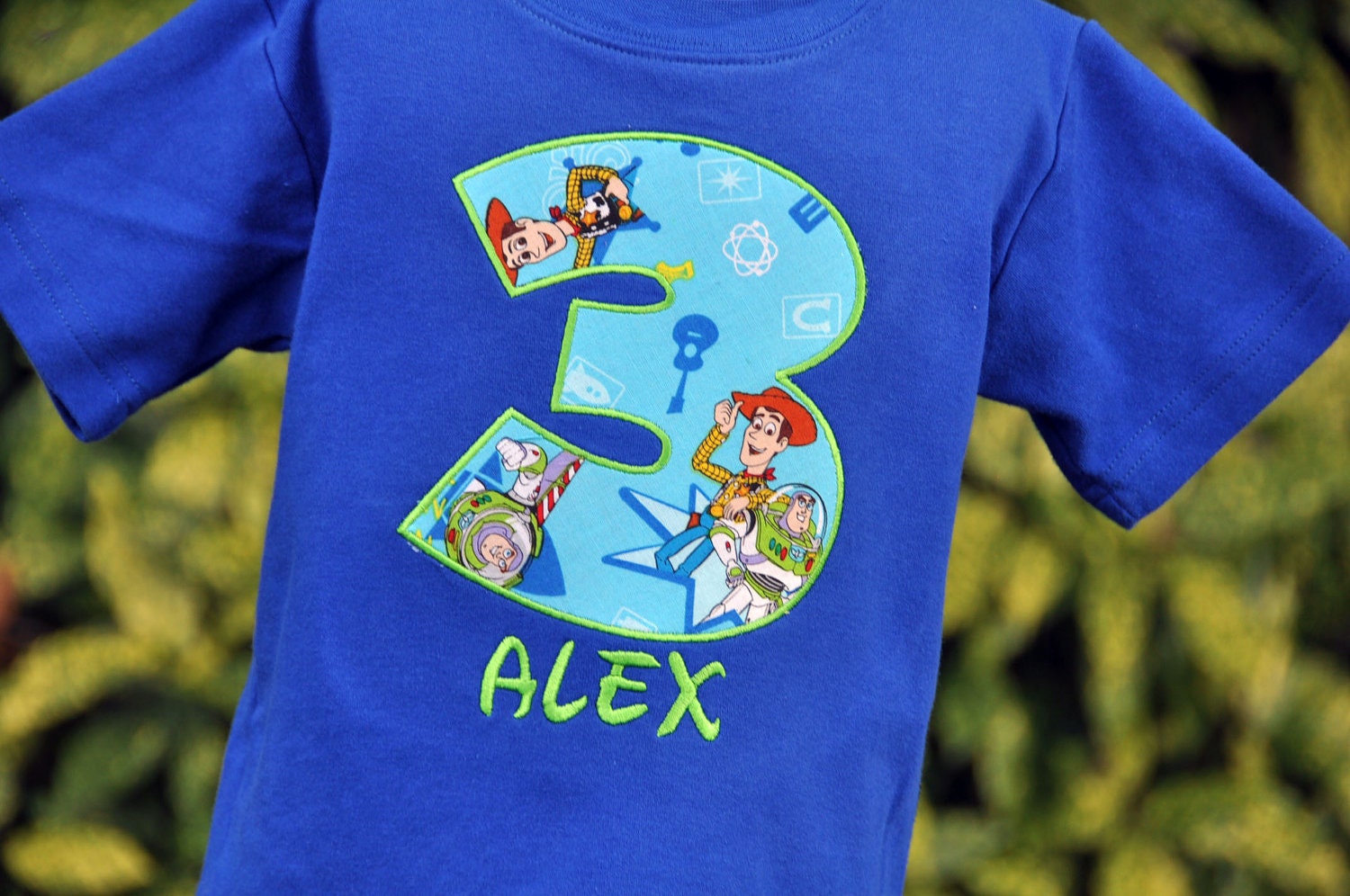 Personalized Toy Story Kids Birthday Shirt - Buzz and Woody