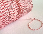 50 Yards of Red & White Twine
