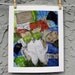 Butterfly Collage Art Giclee Print 8 x 10