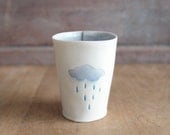 rain cloud shot glass