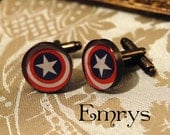 Captain America Cufflinks