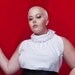 JIBRI Plus Size Sleeveless Iggy Blouse (solid)