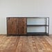 Handmade Media Cabinet, Reclaimed Wood from New York City
