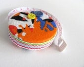 Splatter Print  Fabric Tape Measure