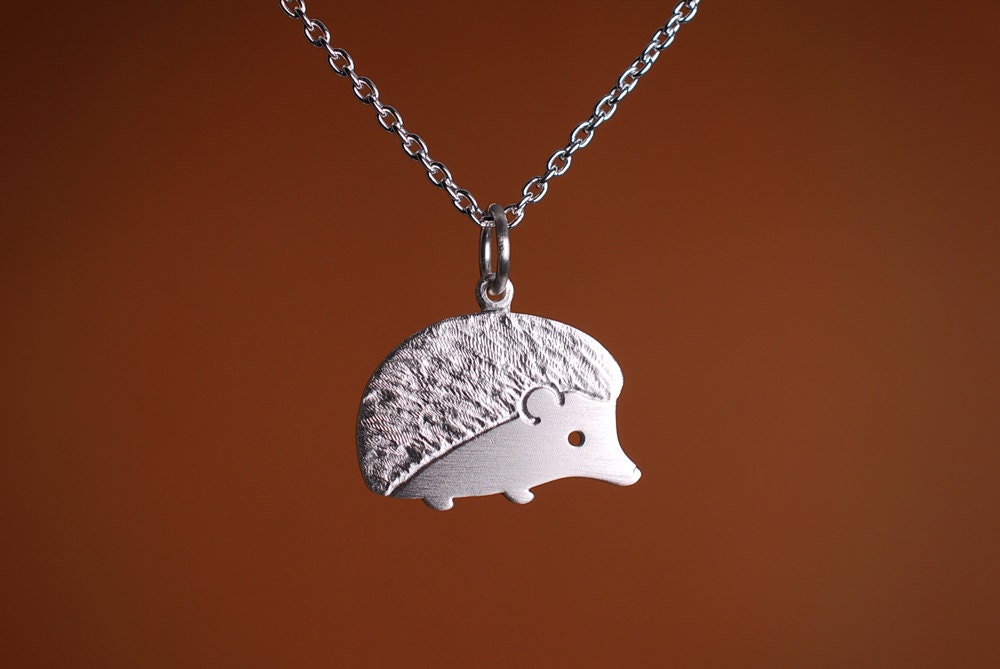 Little Hedgehog Necklace