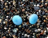 Resin Earrings Sea Urchin Jewelry Resin Jewelry Beach Jewelry