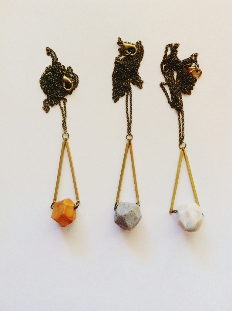 LIMITED EDITION: Faceted Drop Necklace