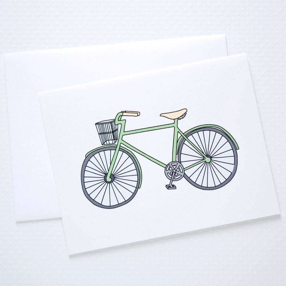 Bicycle Note Card
