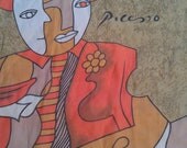 1950s Picasso Scarf