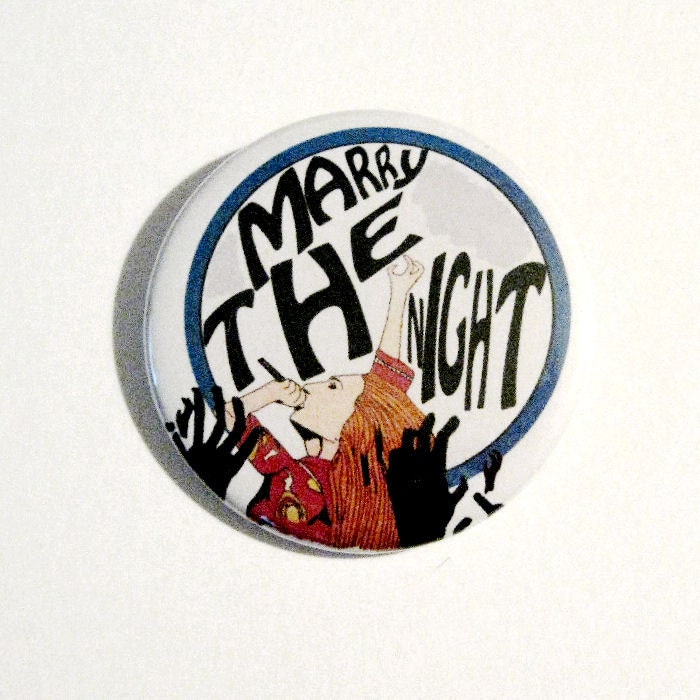 Lady Gaga Marry The Night Magnet Button Pinback Badge