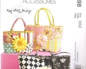 Purse Tote Bag Satchels Patterns LOT OF FIVE Accessories Backpack Change Purse Handbag